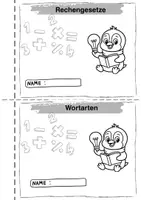 Vorschau - Arbeitsblätter - Rechengesetze — kleines Arbeitsheft - Seite 2