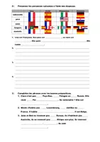 Vorschau - Arbeitsblätter - Materialpaket Noms de pays - Seite 3