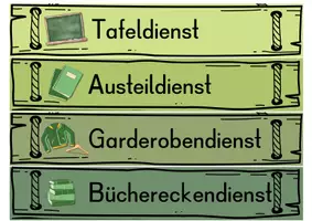 Vorschau - Bildkarten - Klassendienste - Seite 2