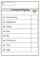 Vorschau - Arbeitsblätter - Lesespaziergang Sommer | 4-fach differenziert - Seite 2