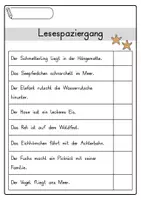 Vorschau - Arbeitsblätter - Lesespaziergang Sommer | 4-fach differenziert - Seite 3