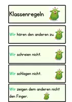 Vorschau - Poster - Klassenregeln Grundschule Klassenraum - Seite 2