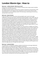 Vorschau - Arbeitsblätter - London Warm-Ups: 10 Spiele & Einstiege für den Englischunterricht (Sek I / A2) - Seite 1
