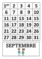 Aperçu - Affichage - Etiquettes Rituel Date du jour - Cycle 2 - Page 1