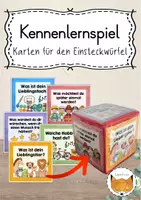Vorschau - Spiele - Kennenlernspiel Einsteckwürfel Taschenwürfel Würfel - Deckblatt