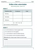 Vorschau - Arbeitsblätter - Naturwissenschaften Basisscreenings Klasse 9–10 - Seite 3