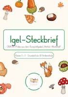 Vorschau - Arbeitsblätter - GRATIS Herbst - Der Igel (Steckbrief) - Deckblatt
