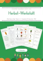 Vorschau - Stationenlernen - Herbst - Werkstatt Komplettpaket - Deckblatt