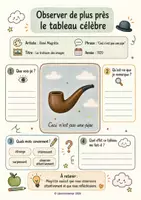Vorschau - Arbeitsblätter - Art_Rene Magritte_ Ceci n'est pas une pipe - Seite 3