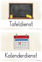 Vorschau - Poster - Classroom Management - Klassendienste - Seite 1