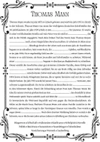 anteprima - Esercizi - Schriftsteller Thomas Mann - Pagina 1