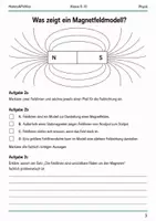Vorschau - Arbeitsblätter - Magnetfelder und Elektromagnete Basisscreening Klasse 9–10 - Seite 2