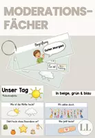 Vorschau - Anderer Materialtyp - Moderationsfächer - Morgenkreis - Deckblatt