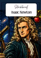 Vorschau - Arbeitsblätter - Isaac Newton, Steckbrief - Deckblatt