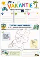 Voorbeeld - Vakantie praatplaat (vanaf groep 5) - Voorblad