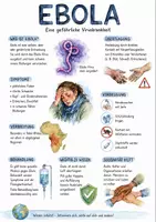 Vorschau - Arbeitsblätter - Lernposter + Arbeitsblätter zum Thema "Ebola" + Lösung & MP3 + Infografik - Seite 1