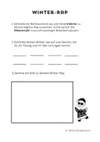 Vorschau - Spiele - Winter-Rap mit Rhythmus-bausteinen - Seite 1