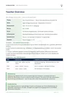 Vorschau - Stundenentwürfe - Globalization Unterrichtseinheit Englisch Oberstufe B2 + C1 - Seite 1
