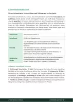 Vorschau - Stundenentwürfe - Biologie: Fotosynthese vs Zellatmung - Klasse 7 - Seite 1