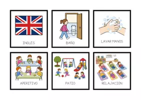Vista previa - Refuerzo / NEE / Materiales de apoyo - Pictogramas: recurso para las rutinas del aula - página 2