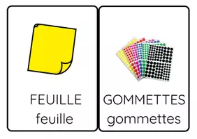 Aperçu - Apprentissages en autonomie - 🎒Vocabulaire de la rentrée scolaire : TPS-PS-MS-GS✏️ - Page 3