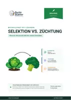 Vorschau - Stundenentwürfe - Biologie: Selektion vs Zucht - Klasse 7 - Deckblatt