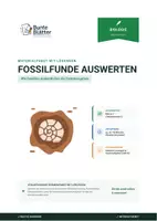 Vorschau - Stundenentwürfe - Biologie: Fossilfunde auswerten - Klasse 7 - Deckblatt