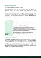 Vorschau - Stundenentwürfe - Biologie: Fossilfunde auswerten - Klasse 7 - Seite 1