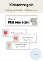 Vorschau - Poster - Materialpaket - Classroom Management - Seite 1