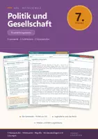 Vorschau - Arbeitsblätter - Gemeinde Recht Sachtexte Politik 7 - Deckblatt