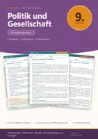 Vorschau - Arbeitsblätter - Ost West Terrorismus Sachtexte Politik 9 - Deckblatt