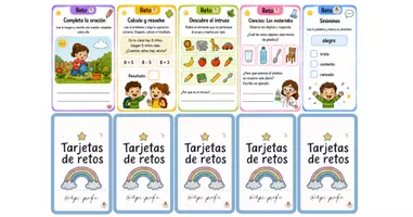 Vista previa - Juegos / Gamificación - Tarjetas de retos - página 3