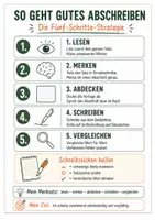 Vorschau - Arbeitsblätter - Abschreiben/Abschreibtexte - Klasse 5-6 mit Differenzierung - Seite 1