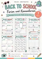 Vorschau - Arbeitsblätter - Back to School - My New Schoolyear - Deckblatt