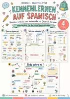 Vorschau - Arbeitsblätter - Todo sobre mi, saludos y mini-entrevista - Deckblatt
