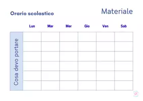 anteprima - Programmi scolastici / Materiali per docenti - 3 materiali per l'accoglienza delle CLASSI 1 - Pagina 1