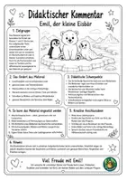 Vorschau - Arbeitsblätter - Emil, der kleine Eisbär - Lesetexte / Leseband Klasse 2 - Seite 2