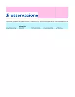 anteprima - Programmi scolastici / Materiali per docenti - Accoglienza: Griglia di osservazione - Pagina 2