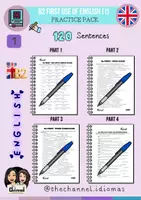 Vorschau - Arbeitsblätter - B2 FIRST USE OF ENGLISH – Practice Pack (1) - Deckblatt