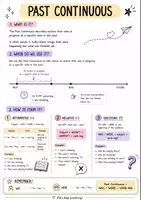 Vista previa - Hojas de trabajo - Past Continuous (only) worksheet - Portada