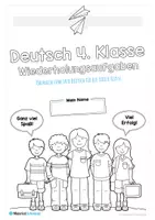 Vorschau - Arbeitsblätter - Deutsch 4. Klasse - Aufgaben zur Wiederholung (30 Arbeitsblätter) - Seite 1