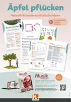 Vorschau - Spiele - Äpfel pflücken – Herbstlich bunte musikalische Ideen - Deckblatt
