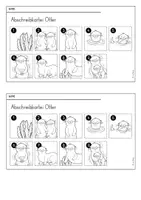 Vorschau - Aufgabenkarten - Abschreibkartei Otter (9 Karten je in VA, LA, SAS und GS) - Seite 1