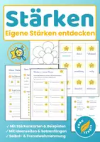 Vorschau - Arbeitsblätter - Stärken entdecken Selbst- und Fremdwahrnehmung - Deckblatt