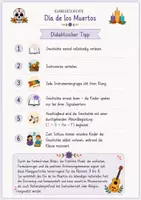 Vorschau - Mal- und Bastelvorlagen - Klanggeschichte Dia de los Muertos (Jg. 3-6) - Seite 1