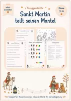 Vorschau - Mal- und Bastelvorlagen - Klanggeschichte Sankt Martin (Jg. 3-6) - Deckblatt
