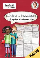 Vorschau - Arbeitsblätter - Kostenlos - Infotext zum Tag der Kinderrechte (1.-4. Klasse) - Deckblatt