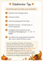 Vorschau - Mal- und Bastelvorlagen - Klanggeschichte Thanksgiving-Fest (Jg. 3-6) - Seite 1