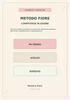 anteprima - Materiale di supporto/inclusione - METODO FIORE : 20 micro-routine per autonomia, attenzione e autoregolazione - Pagina di copertina