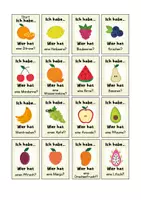 Vorschau - Spiele - Spiel: Ich habe ... Wer hat? mit Früchten - Seite 2